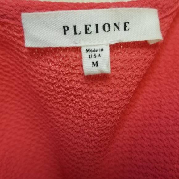 Pleione Bell Sleeve Pebble Crepe Blouse - Picture 6 of 8